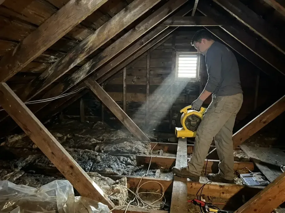 attic-water-damage-drying-proc-007 — frequently asked questions, Emergency Water Extraction & 24/7 Flood Response in Lanham,…